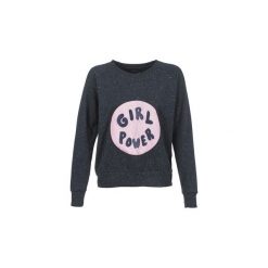 Bluzy Eleven Paris GIRL PATCH JP. Niebieskie bluzy damskie Eleven Paris, xs, bez wzorów, bez rękawów, bez kaptura. W wyprzedaży za 279,20 zł.