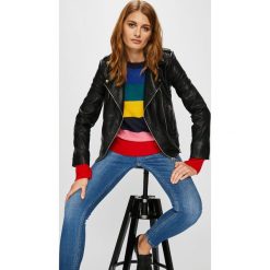 Answear - Sweter. Szare swetry klasyczne damskie ANSWEAR, l, z dzianiny, z okrągłym kołnierzem. Za 99,90 zł.