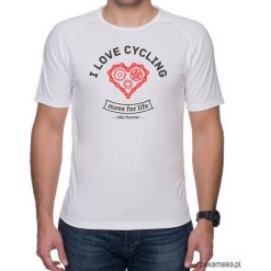 Koszulka sportowa. I love cycling. Szare koszulki sportowe męskie marki Pakamera, m. Za 75,00 zł.