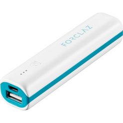 Ładowarka przenośna - ONPOWER 110 - 2600mAh. Białe plecaki męskie FORCLAZ, bez wzorów. Za 39,99 zł.