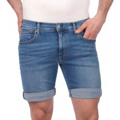 Bermudy męskie: Pepe Jeans Szorty Męskie Cane 38 Niebieski