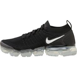 Nike Performance AIR VAPORMAX FLYKNIT 2 Obuwie do biegania treningowe black/white/dark grey/metallic. Szare buty do biegania damskie marki Nike Performance, z materiału. Za 879,00 zł.