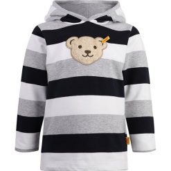Steiff Collection ARM MINI BOY SEASIDE Bluza z kapturem black. Czarne bluzy męskie Steiff Collection, z elastanu, z kapturem. W wyprzedaży za 170,10 zł.