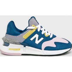 New Balance - Buty WS997JCE. Niebieskie buty sportowe damskie New Balance, bez wzorów, ze skóry, sportowe. W wyprzedaży za 399,90 zł.