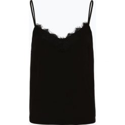 Review - Top damski, czarny. Czarne topy damskie Review, xs, w koronkowe wzory, z koronki, bez kołnierzyka. Za 89,95 zł.