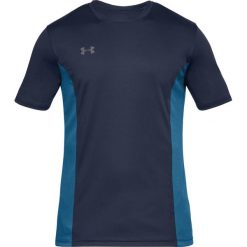 Under Armour Challenger II Koszulka Niebieski. Niebieskie podkoszulki męskie Under Armour, s, bez wzorów, z poliesteru, z krótkim rękawem. Za 119,95 zł.