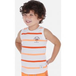Mayoral - T-shirt dziecięcy 92-134 cm (2 pack). Niebieskie t-shirty chłopięce Mayoral, z nadrukiem, z bawełny, bez rękawów. Za 96,90 zł.