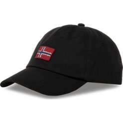 Czapka z daszkiem NAPAPIJRI - Fontan NP0A4E3X0 Black 411. Czarne czapki męskie Napapijri, bez wzorów, z bawełny. W wyprzedaży za 159,00 zł.