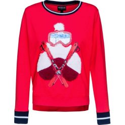 Bluza SPORTALM SHAMY. Czerwone bluzy damskie Sportalm, z aplikacjami, z dzianiny, narciarskie. W wyprzedaży za 490,00 zł.