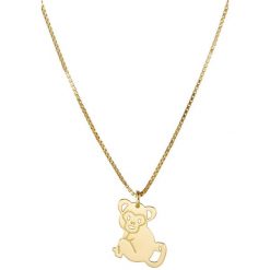 Naszyjniki damskie: MALAIKARAISS MONKEY Naszyjnik goldcoloured