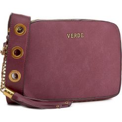Listonoszki damskie: Torebka VERDE - 16-0004303 Burgundy