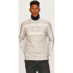 Adidas Originals - Bluza. Szare bluzy męskie adidas Originals, s, z aplikacjami, z bawełny, z okrągłym kołnierzem, bez rękawów, bez kaptura. W wyprzedaży za 299,90 zł.