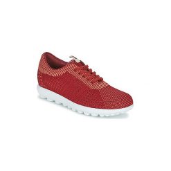 Buty Camper PELOTAS. Czerwone trampki i tenisówki damskie Camper, bez wzorów, bez zapięcia. Za 412,30 zł.