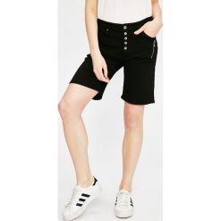 Answear - Szorty. Szare bermudy damskie ANSWEAR, z bawełny, casualowe. W wyprzedaży za 59,90 zł.