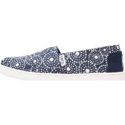 Creepersy damskie: TOMS Półbuty wsuwane navy