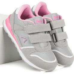 Buty sportowe dziewczęce: Dziewczęce buciki na rzep CHARLIE