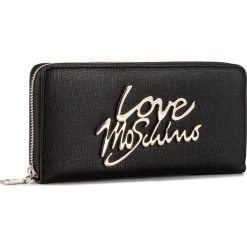 Portfele damskie: Duży Portfel Damski LOVE MOSCHINO – JC5519PP15LE000B Oro