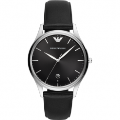 Zegarek EMPORIO ARMANI - Adriano AR11287 Black/Silver. Szare zegarki męskie Emporio Armani. Za 999,00 zł.