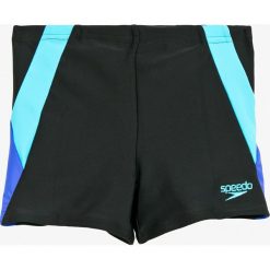 Speedo - Kąpielówki dziecięce 128-164 cm. Czarne kąpielówki chłopięce marki Speedo, z dzianiny. W wyprzedaży za 69,90 zł.
