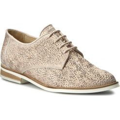 Jazzówki damskie: Oxfordy BRONX – 65844-BC BX 883 Rosegold 111