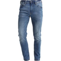 Springfield CLARO Jeansy Slim Fit darkblue denim. Niebieskie jeansy męskie marki Springfield. Za 169,00 zł.