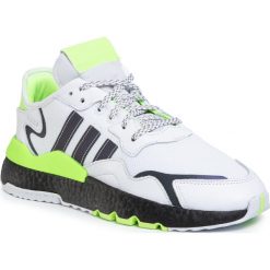 Buty adidas - Nite Jogger EG6749 Ftwwht/Cblack/Siggnr. Białe sneakersy męskie Adidas, bez zapięcia. W wyprzedaży za 439,00 zł.