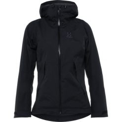 Haglöfs ESKER Kurtka hardshell true black. Czarne kurtki sportowe damskie marki Haglöfs, xl, z materiału. Za 929,00 zł.
