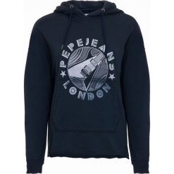 Pepe Jeans damska bluza Betty PL580912, XS, ciemnoniebieski. Niebieskie bluzy damskie xs, z nadrukiem, z bawełny. Za 389,00 zł.