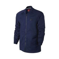 Nike WARSTWY M NSW JKT WVN, 10 | INNE SPORTY NSW | MĘŻCZYZNA | KURTKA | BINARY NIEBIESKI / CZARNY | 2XL. Niebieskie płaszcze męskie Nike, xl, bez wzorów, sportowe, bez kaptura. W wyprzedaży za 322,81 zł.