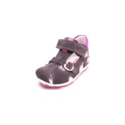 Superfit Girls Sandały Fanni stone kombi (średnie) - szary - Gr.Moda (6 - 24 miesięcy ). Szare buciki niemowlęce marki Superfit, ze skóry. Za 209,00 zł.