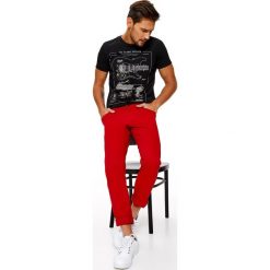 T-shirty męskie: T-SHIRT KRÓTKI RĘKAW MĘSKI Z NADRUKIEM