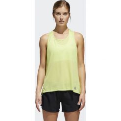 Bluzki damskie: Adidas Koszulka damska Response Tank żółta r. M (CF1031)