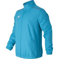 Kurtka treningowa MJ630029PLR. Niebieskie kurtki męskie marki New Balance, m, z materiału, sportowe. W wyprzedaży za 129,99 zł.