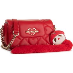 Torebka LOVE MOSCHINO - JC4082PP18LO0500 Rosso. Czerwone torebki klasyczne damskie Love Moschino, bez wzorów, ze skóry ekologicznej, wizytowe, bez dodatków. Za 779,00 zł.