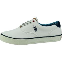 U.S. POLO ASSN. tenisówki męskie Theodor 42 białe. Białe trampki męskie U.S. Polo Assn., bez wzorów, bez zapięcia. W wyprzedaży za 169,00 zł.