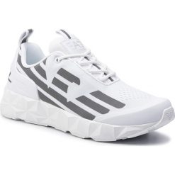 Sneakersy EA7 EMPORIO ARMANI - X8X033 XCC52 A179 White/Silver. Białe sneakersy męskie EA7 Emporio Armani, bez zapięcia. Za 849,00 zł.