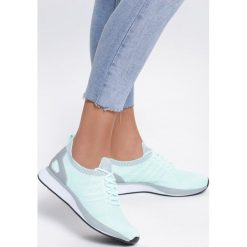 Miętowe Buty Sportowe Feelings. Zielone buty sportowe damskie Renee, bez wzorów, sportowe. Za 119,99 zł.