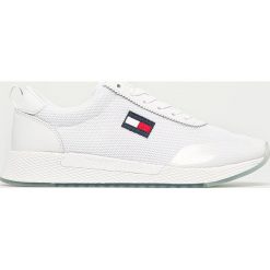 Tommy Jeans - Buty. Białe buty sportowe damskie Tommy Jeans, z jeansu. Za 449,90 zł.