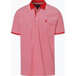 Andrew James Sailing - Męska koszulka polo, czerwony. Czerwone koszulki męskie Andrew James Sailing, xxl, w paski, z bawełny, sportowe, polo, bez rękawów. Za 129,95 zł.