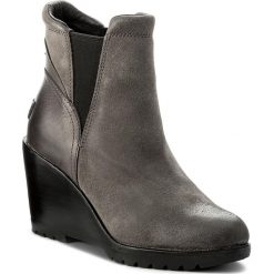 Botki SOREL - After Hours Chelsea NL2566 Quarry 052. Szare botki damskie marki Sorel, ze skóry. W wyprzedaży za 469,00 zł.