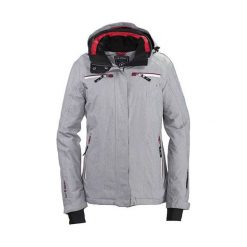 Kurtki damskie softshell: KILLTEC Kurtka damska Matilde szara r. 38 (24949)