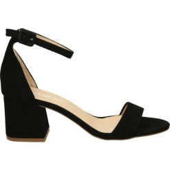 Sandały damskie: Sandały – 6160215 NERO