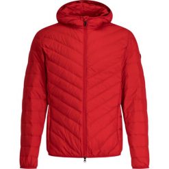 Kurtka puchowa EA7 Emporio Armani 8NPB09 PNE1Z 1450. Czerwone kurtki męskie EA7 Emporio Armani, m, bez wzorów, z poliesteru, bez kaptura. W wyprzedaży za 429,00 zł.