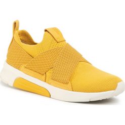 Sneakersy SKECHERS - Ziggy 68885/YEL Yellow. Żółte półbuty damskie Skechers, bez wzorów, z tworzywa sztucznego, bez obcasa, na płaskiej podeszwie, bez zapięcia. Za 379,00 zł.