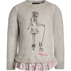 Polo Ralph Lauren PRINTED Sweter light sport heather. Niebieskie swetry chłopięce marki Polo Ralph Lauren, z bawełny, polo. Za 399,00 zł.
