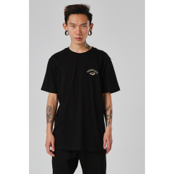SIMPLE THREAD FLORAL TSHIRT BLACK. Czarne t-shirty męskie Turbokolor. Za 74,99 zł.