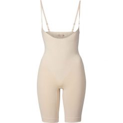 Kombinezon wyszczuplający bezszwowy Level 2 bonprix cielisty. Brązowe bielizna damska wyszczuplająca marki bonprix, l. Za 79,99 zł.