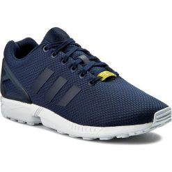 Buty adidas - Zx Flux M19841 Darkblue/Darkblue/Co. Niebieskie buty do biegania damskie marki Adidas, w paski, z materiału, adidas zx. W wyprzedaży za 269,00 zł.