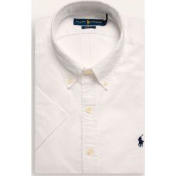 Polo Ralph Lauren - Koszula. Białe koszule męskie Polo Ralph Lauren, s, bez wzorów, z bawełny, casualowe, polo, z krótkim rękawem. W wyprzedaży za 269,90 zł.