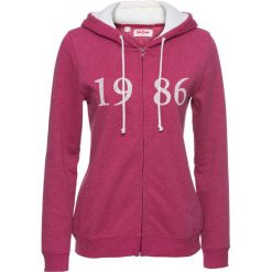 Sukienka z dżerseju bonprix ciemnoniebieski z nadrukiem. Niebieskie bluzy damskie bonprix, z nadrukiem, z dżerseju, z długim rękawem, długie, rozkloszowane. Za 34,99 zł.